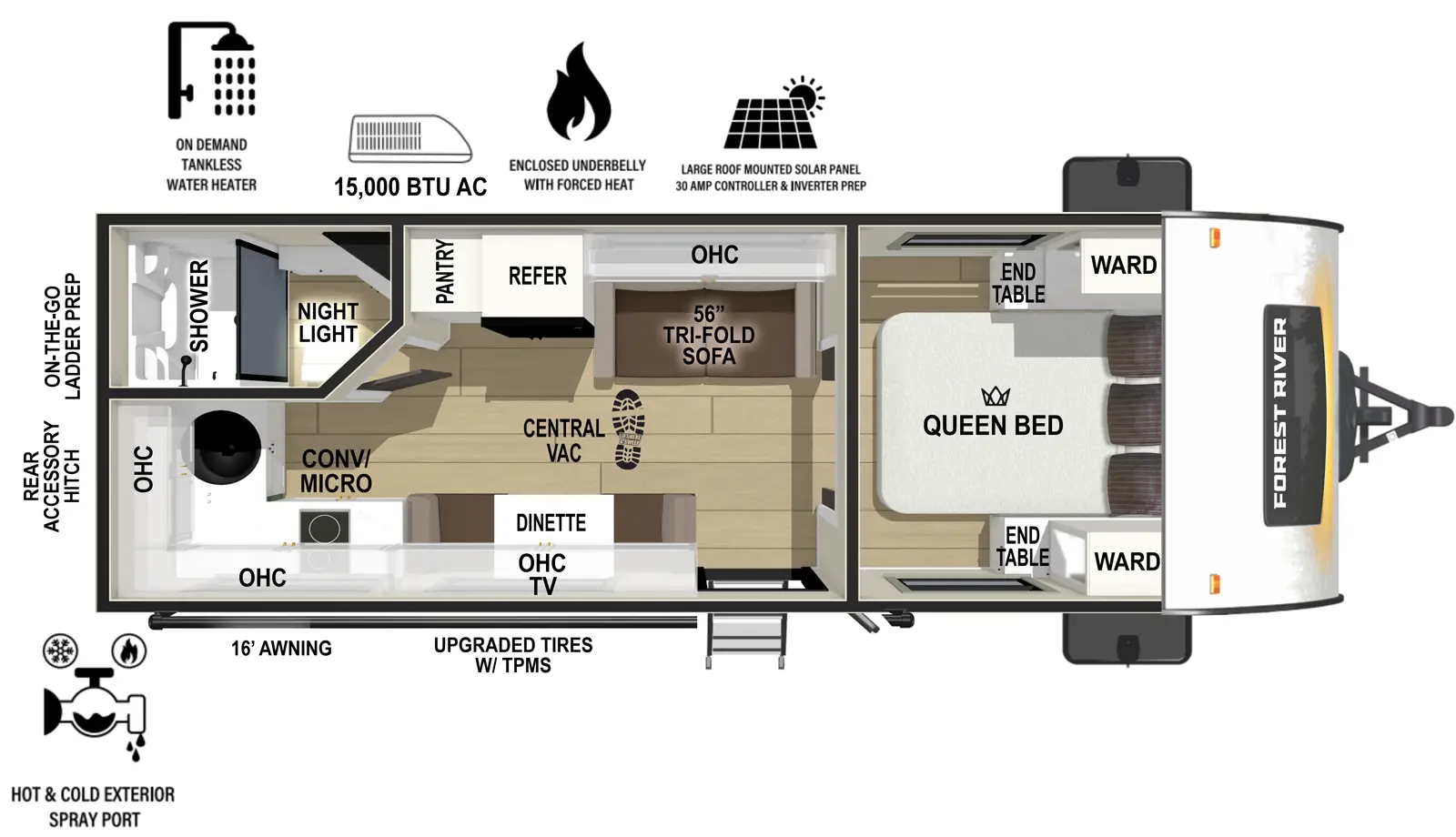 R Pod RP-205 Floorplan